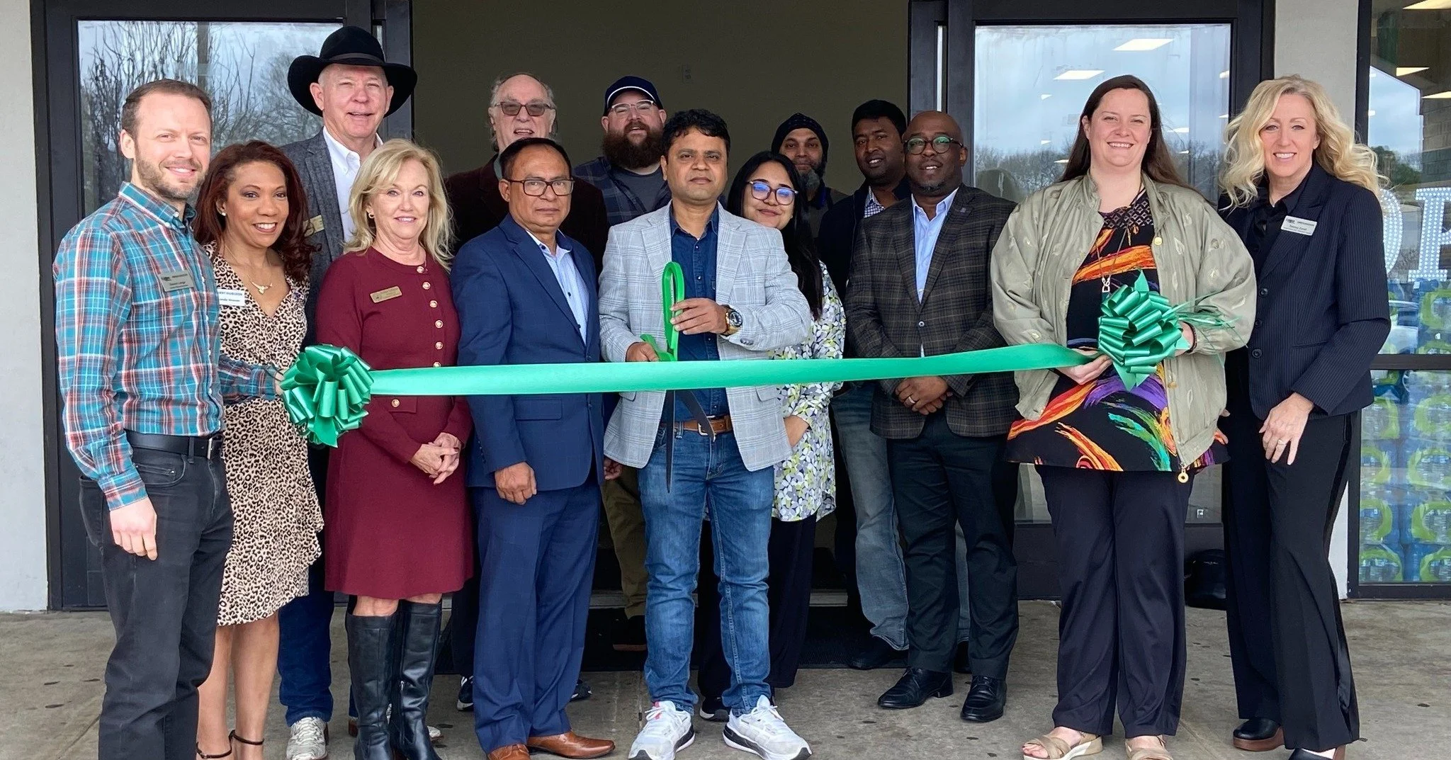 Congratulations on the double Ribbon Cutting ceremony today for our new Member Al-Aqsa International Market and Taste of Paradise Indian Buffet &amp; Grill.  The food is amazing!  Thank you to all those who came out today and Welcome to Bartlett!