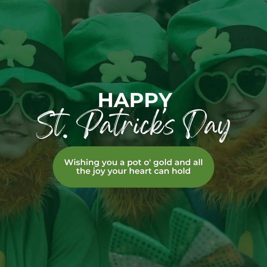 Wishing our entire Bartlett business community and beyond a wonderful St. Patrick's Day. May your day be filled with good luck, great people, and a little bit of green! 🍀 

#bartletttn #ShopLocal #LocalBusiness #supportlocal