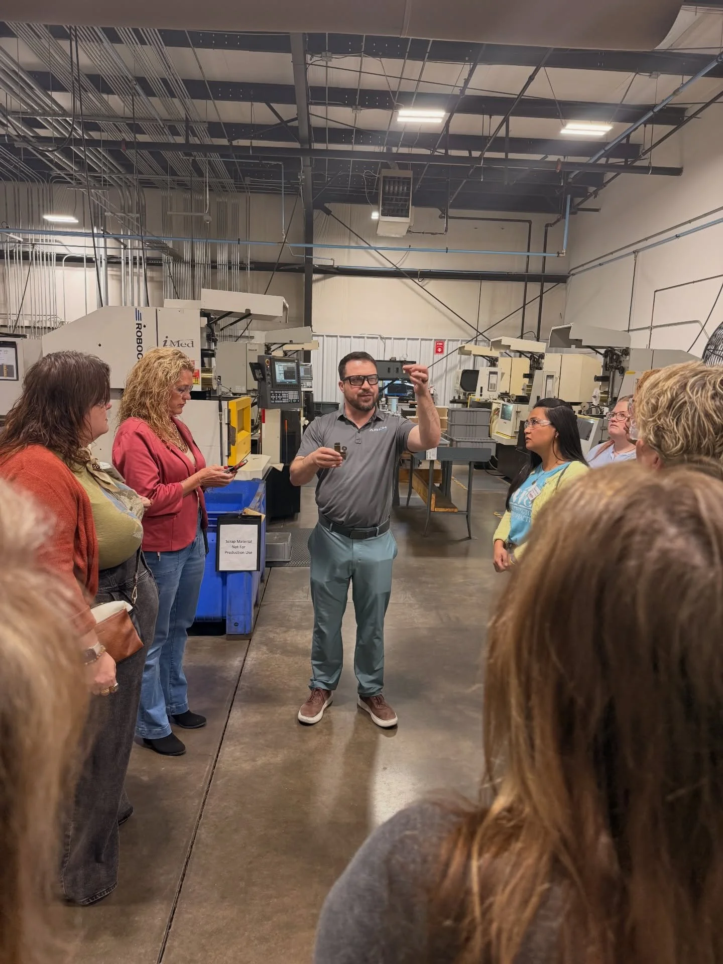 Economic Development day with Leadership Bartlett! The class got to explored what economic development really means, what a chamber does for its community &mdash; and then got up close with two of Bartlett&rsquo;s crown jewels: Arch Medical, a leader