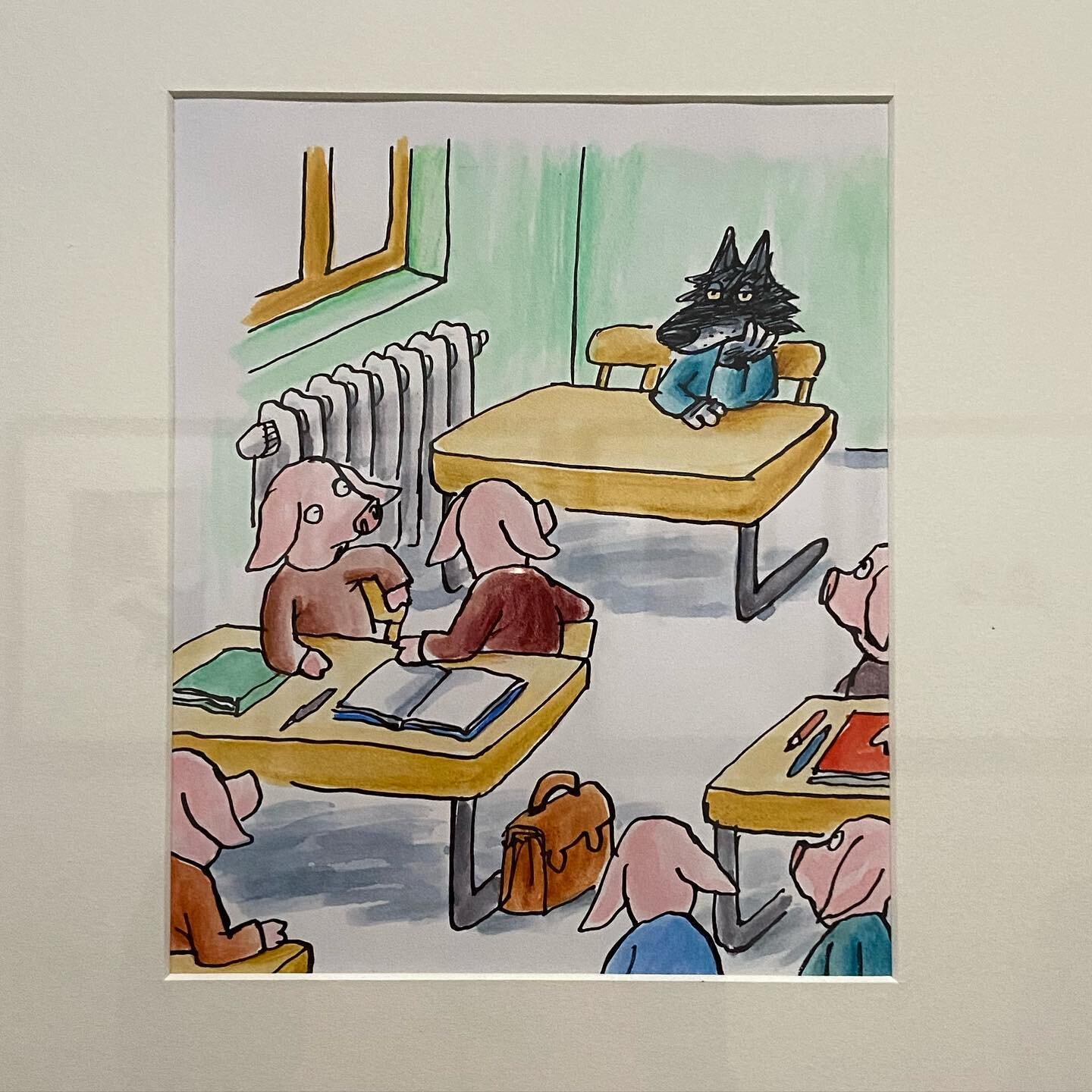 🖍 𝐑𝐞𝐧𝐭𝐫𝐞́𝐞 𝐝𝐞𝐬 𝐜𝐥𝐚𝐬𝐬𝐞𝐬 !

&Agrave; l'&eacute;cole des cochons, Louis, un jeune loup, fait sa rentr&eacute;e. Tout le monde regarde le nouveau. Louis se sent seul et malheureux. Il va devoir se faire une place&hellip;

👉&quot;Un mon