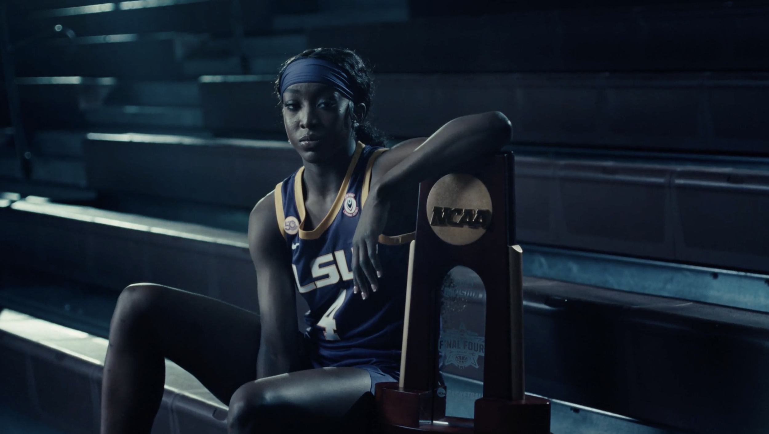 Powerade extends its partnership with college basketball star and rapper Flau-Jae Johnson with a full-length music video of her song “It Takes More” directed by Lyrical Lemonade’s ADM. The court provides not just a home for the story but a canvas for