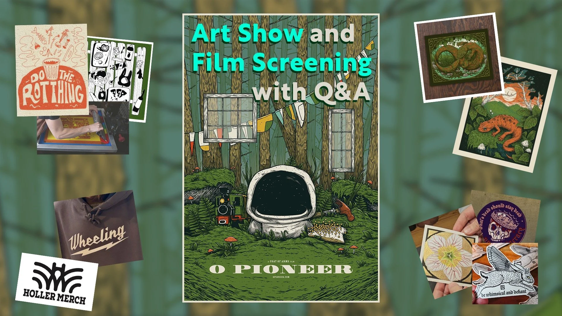 O Pioneer Film Screening & Art Market