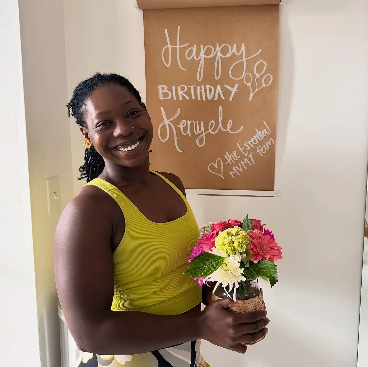 Happy Birthday Kenyele!! We love you and all of the energy and smiles you bring to the studio! Hope it&rsquo;s tbh e best birthday yet!🎂💕