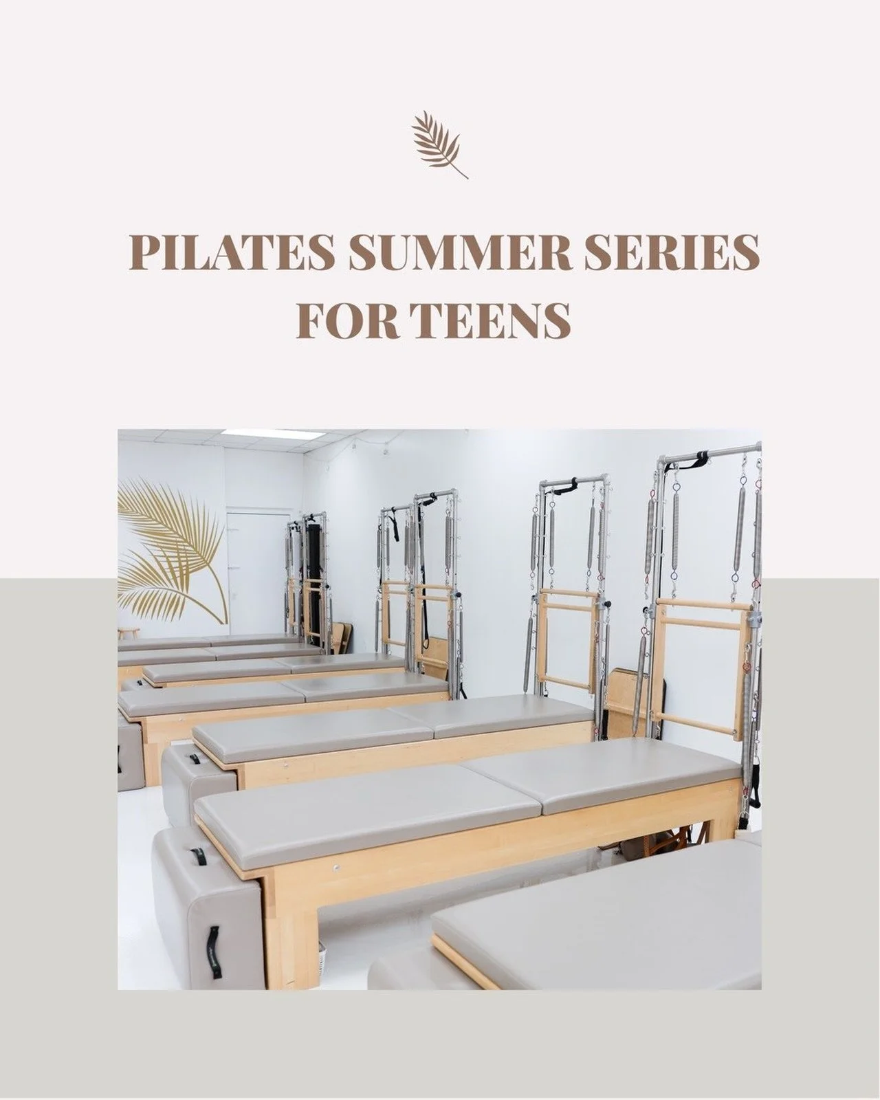 This summer, we&rsquo;re creating space for students to move with intention, build confidence, and feel stronger in their bodies ☀️

Our &nbsp;Pilates Summer Series for Teens &nbsp;is designed for ages 13&ndash;19 and introduces the foundations of Cl