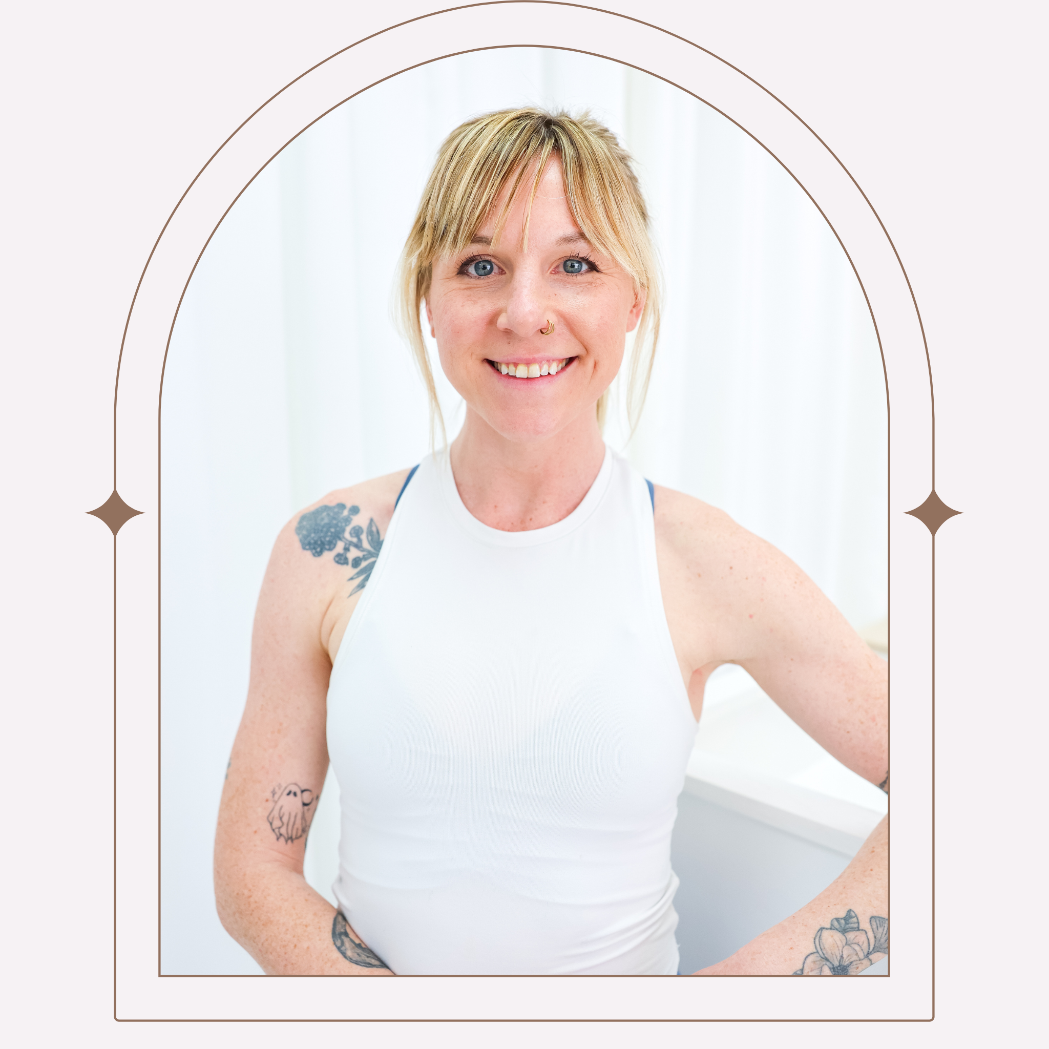 A photo of Paige, Essential MVMT Instructor