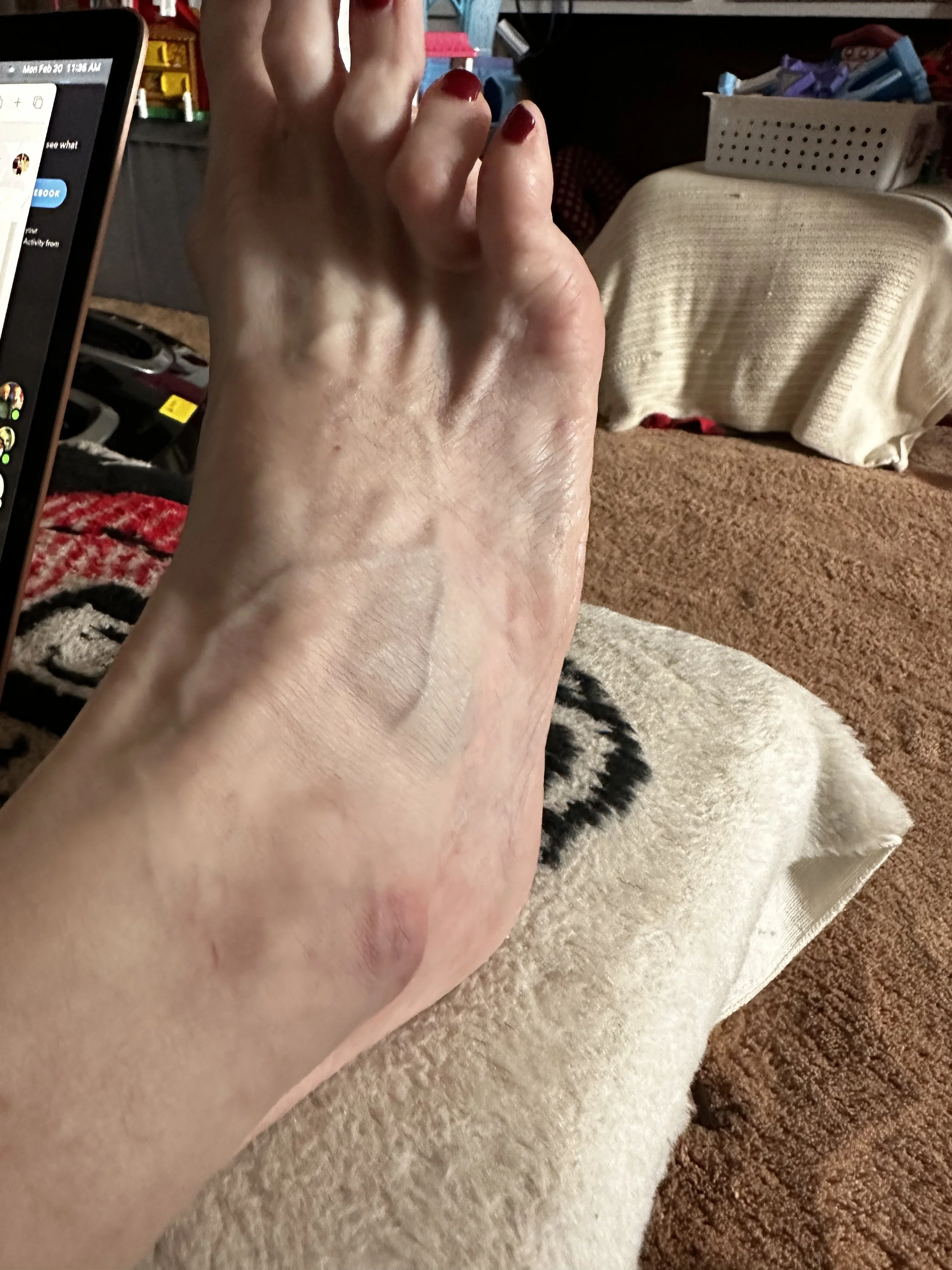kelley james clear foot photo.JPG