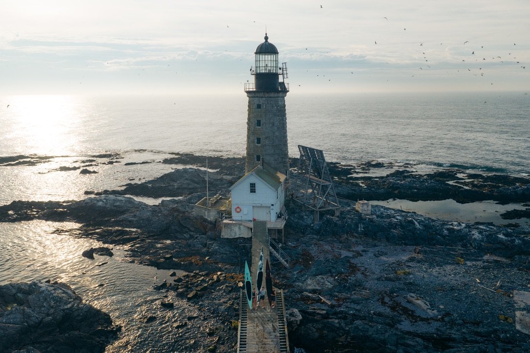 Casco Bay Crossing: Prone Paddle