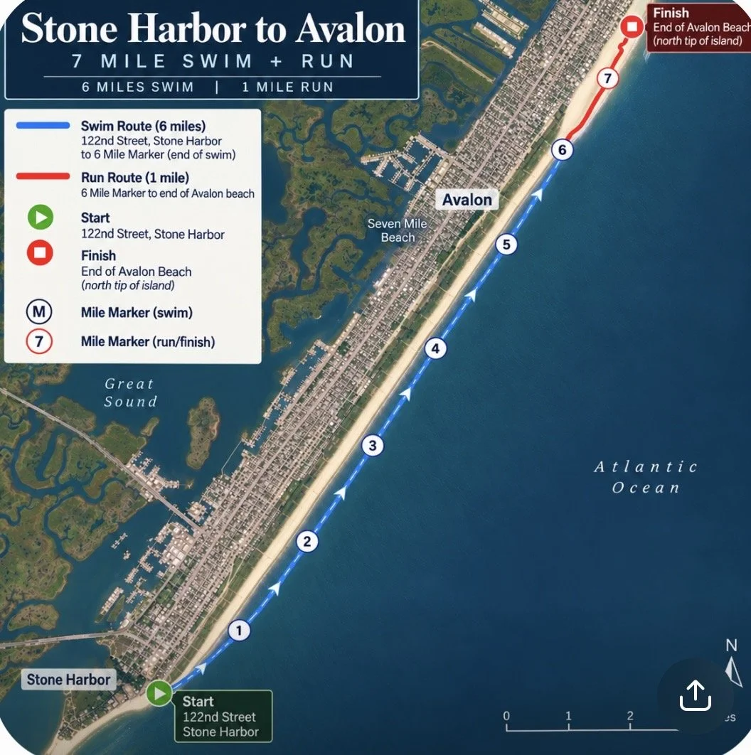 Stone Harbor to Avalon Swim