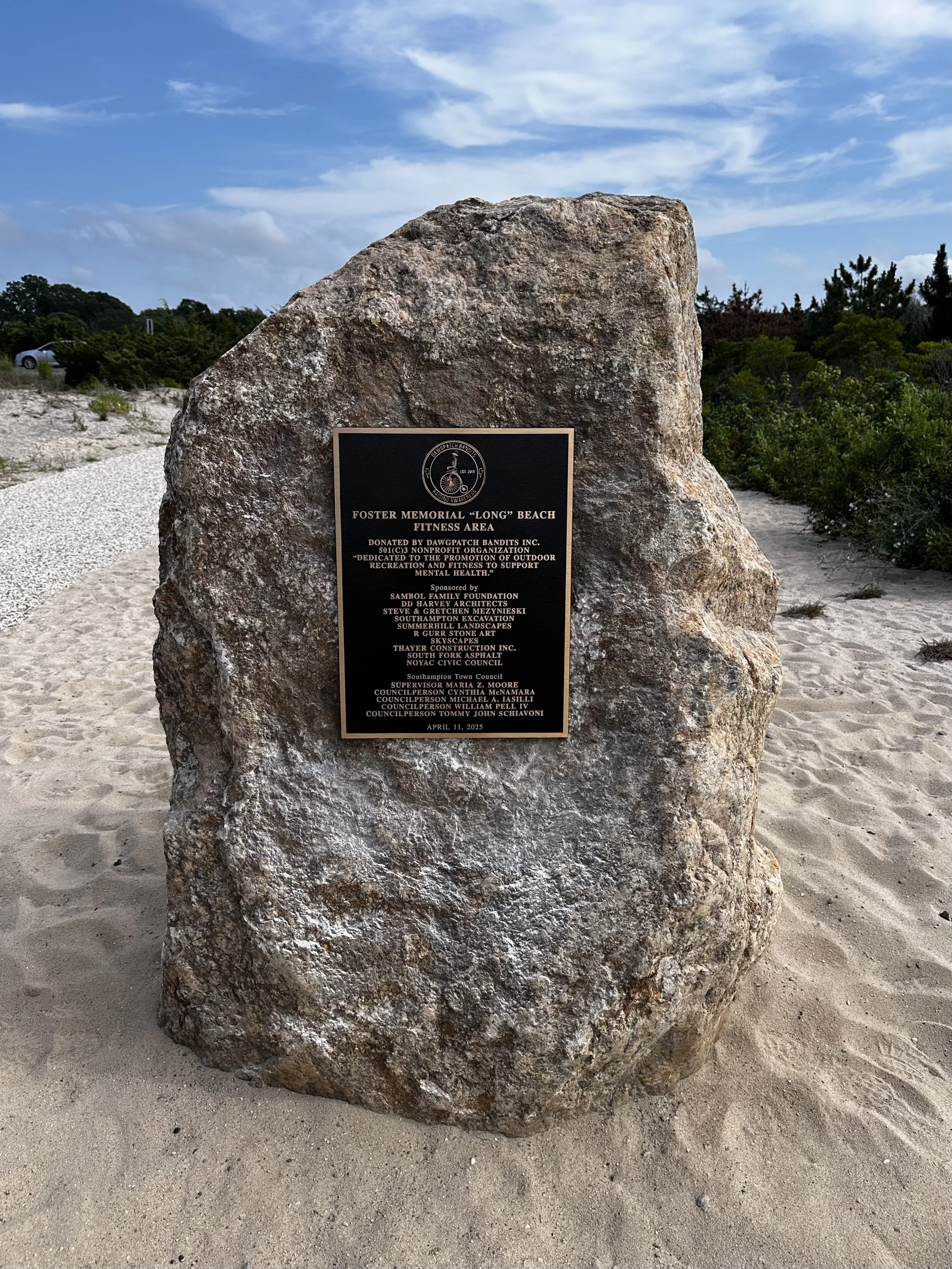 SPONSOR A FITNESS AREA