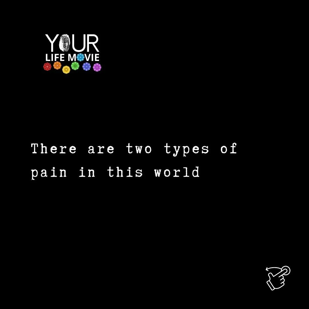𝚃𝚑𝚎𝚛𝚎 𝚊𝚛𝚎 𝟸 𝚝𝚢𝚙𝚎𝚜 𝚘𝚏 𝚙𝚊𝚒𝚗 𝚒𝚗 𝚝𝚑𝚒𝚜 𝚕𝚒𝚏𝚎.

𝙿𝚊𝚒𝚗 𝚘𝚏 𝙳𝚒𝚜𝚌𝚒𝚙𝚕𝚒𝚗𝚎 𝚊𝚗𝚍 𝚝𝚑𝚎 𝚙𝚊𝚒𝚗 𝚘𝚏 𝚁𝚎𝚐𝚛𝚎𝚝.

𝙿𝚊𝚒𝚗 𝚘𝚏 𝙳𝚒𝚜𝚌𝚒𝚙𝚕𝚒𝚗𝚎 𝚠𝚎𝚒𝚐𝚑𝚜 𝚘𝚞𝚗𝚌𝚎𝚜 𝚠𝚑𝚎𝚛𝚎𝚊𝚜 𝚝𝚑𝚎 𝚙𝚊𝚒𝚗 𝚘𝚏 𝚁𝚎