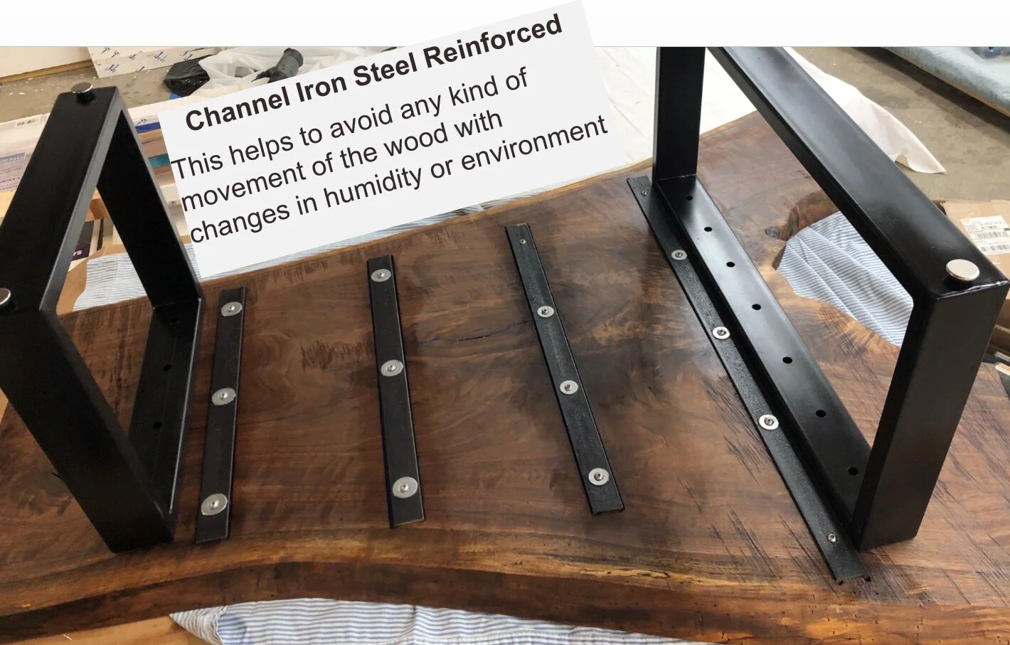 Walnut Coffee Table - construction