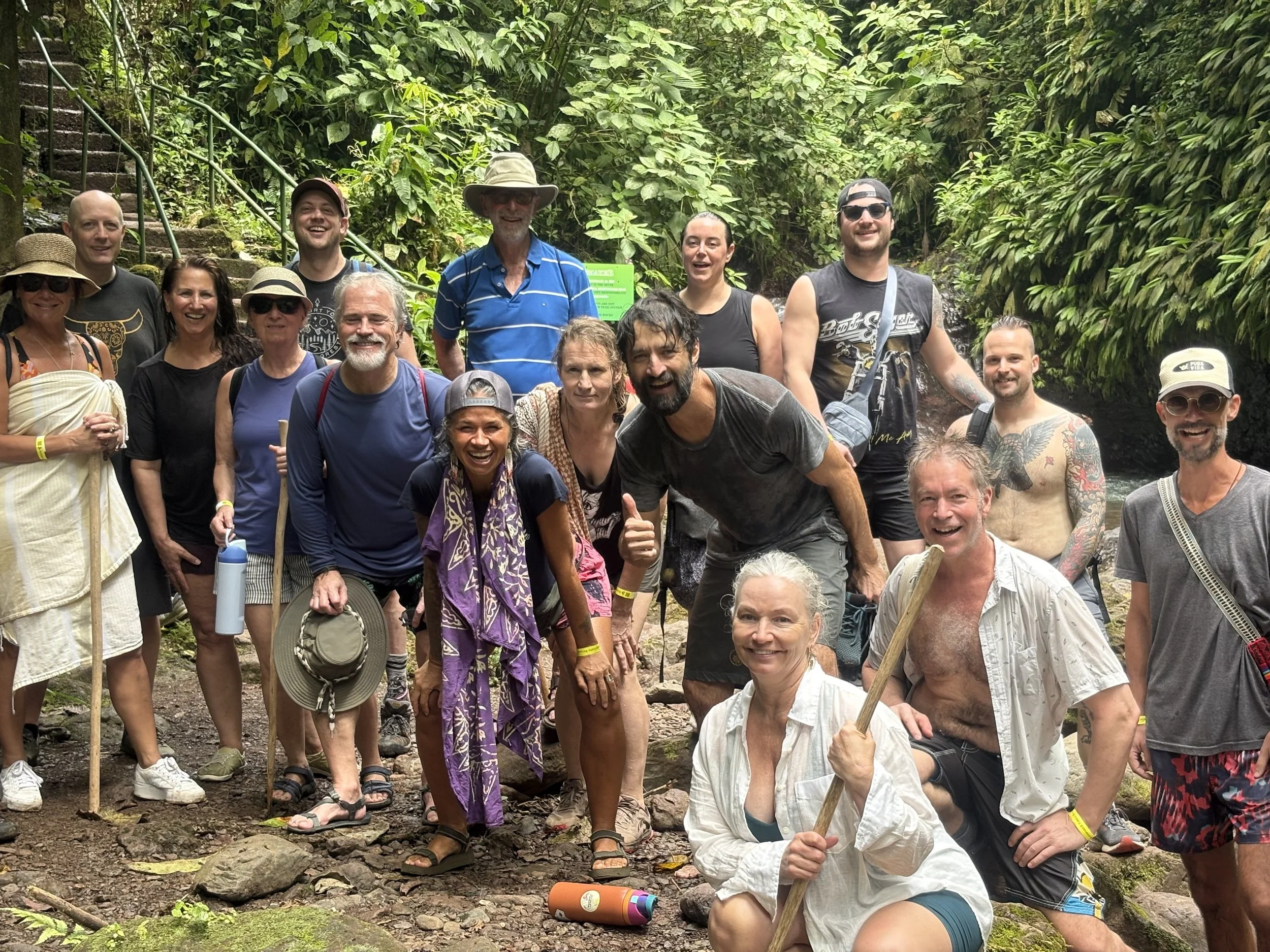 grief and love retreat held in nature for emotional healing and connection