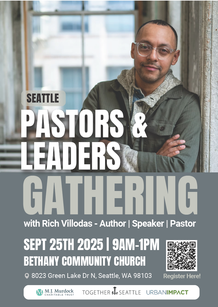 Seattle Pastors and Leaders Gathering Flyer
