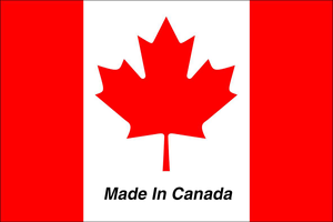 Canadian flag: the Platinum TrueHEPA is made in Canada