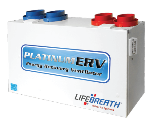 Platinum ERV energy recovery ventilator