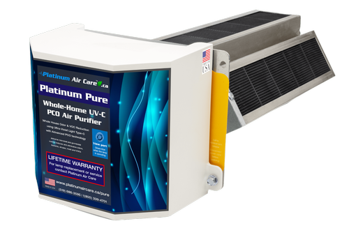 Platinum PURE whole-home UV-C and PCO duct-mounted air purifier