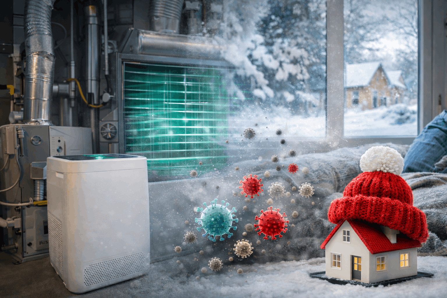 Whole-Home Air Purification Explained for Ontario Winters
