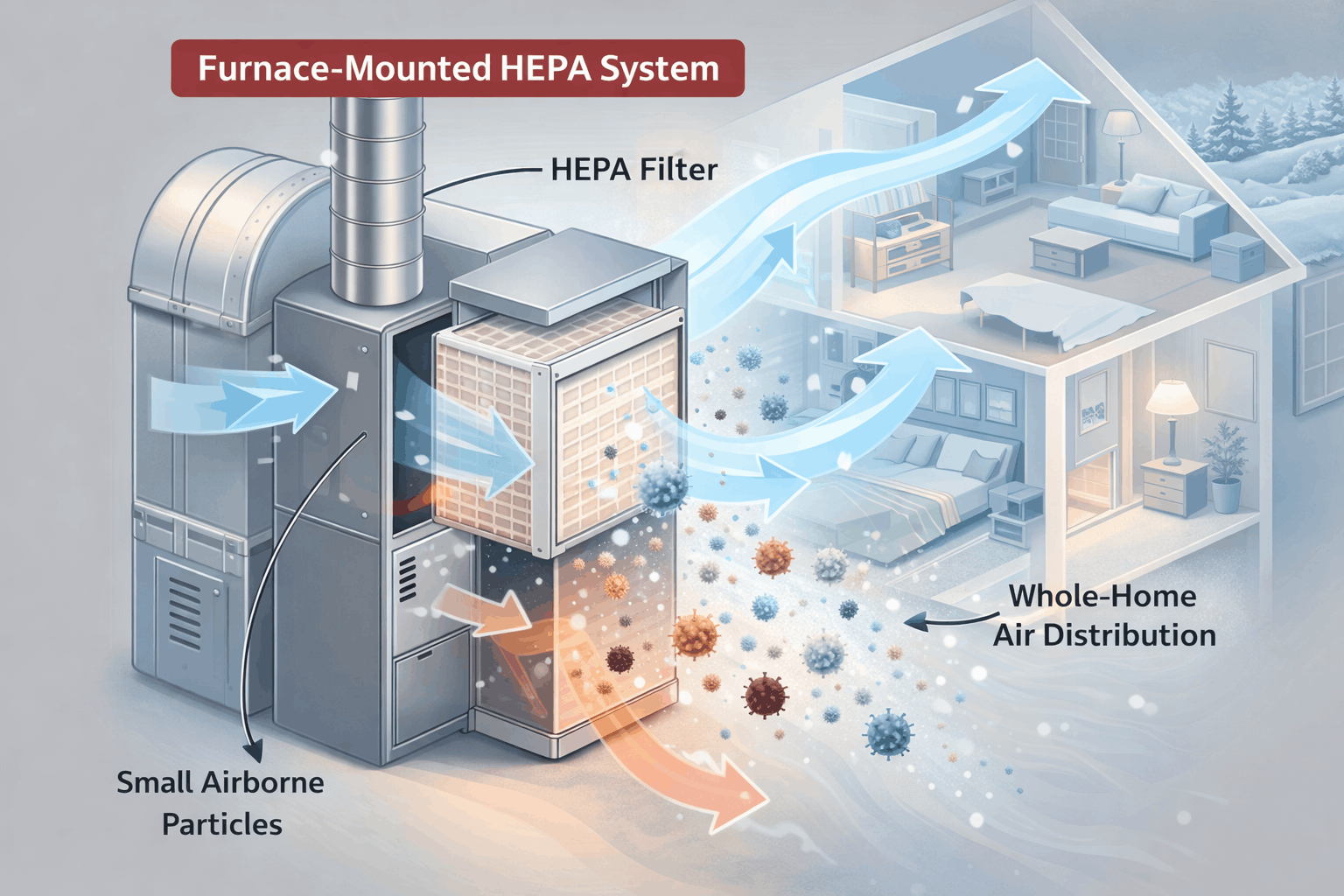 Furnace-Mounted HEPA Systems: How They Work and Who They’re For