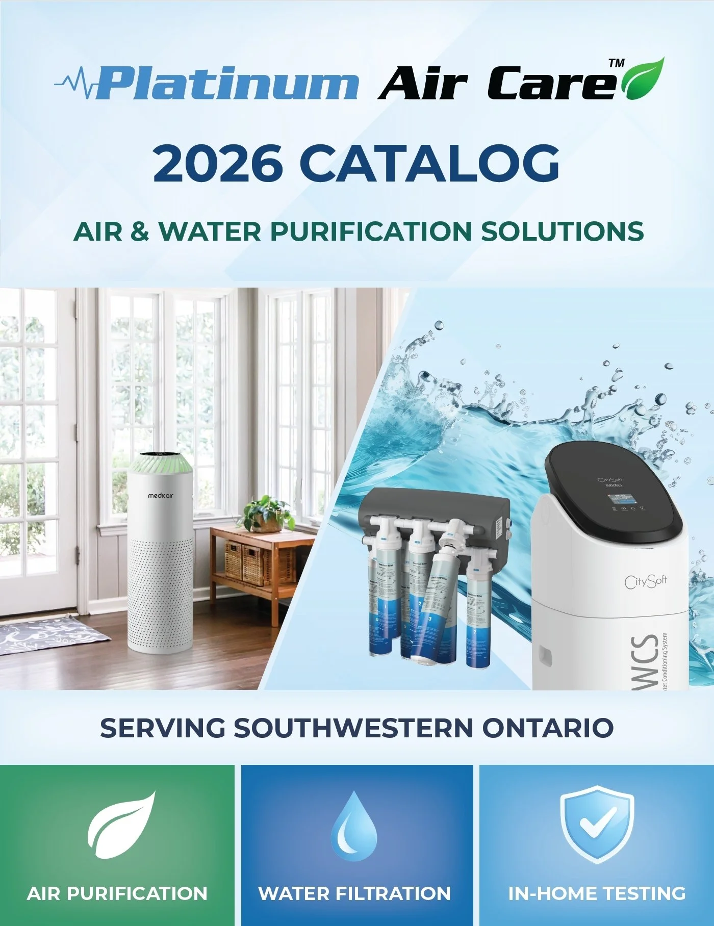 Platinum Air Care Releases 2026 Air &amp; Water Solutions Catalog for Southwestern Ontario
