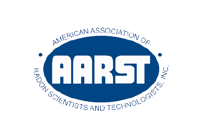 AARST logo, the American Association of Radon Scientists and Technologists