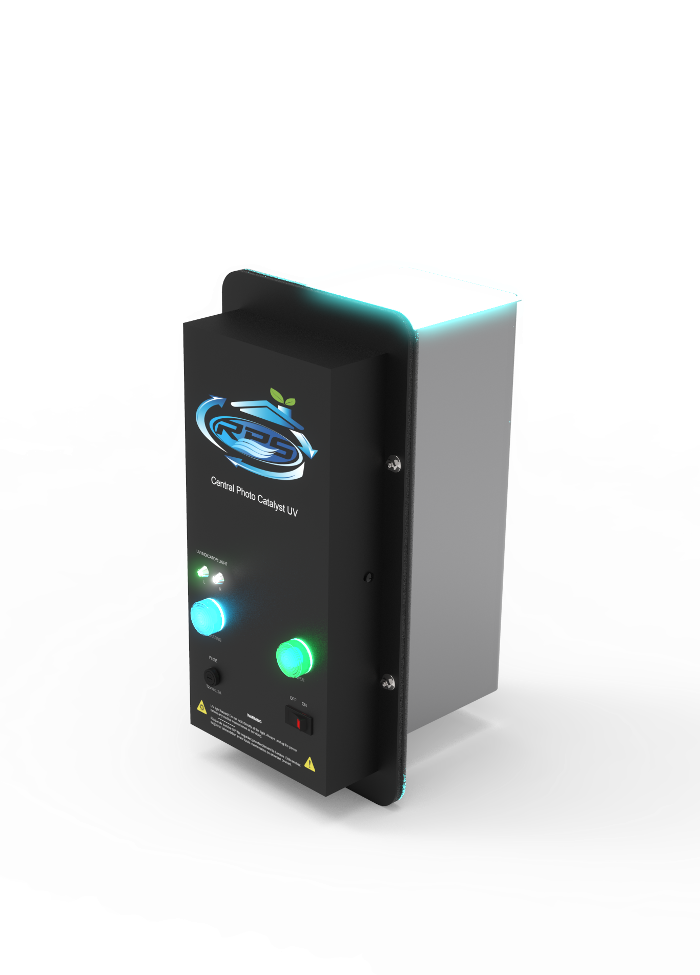 RPS PUV Central Photo Catalyst UV duct-mounted air purifier