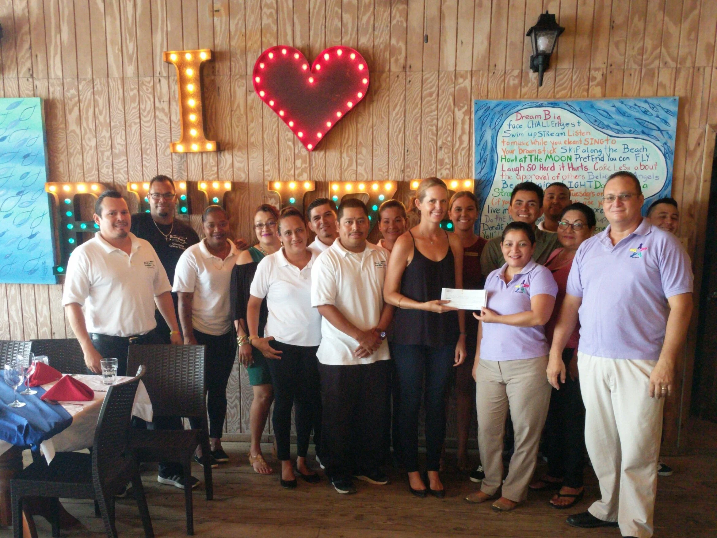 OVER $2,400 FOR SAN PEDRO CANCER SOCIETY!