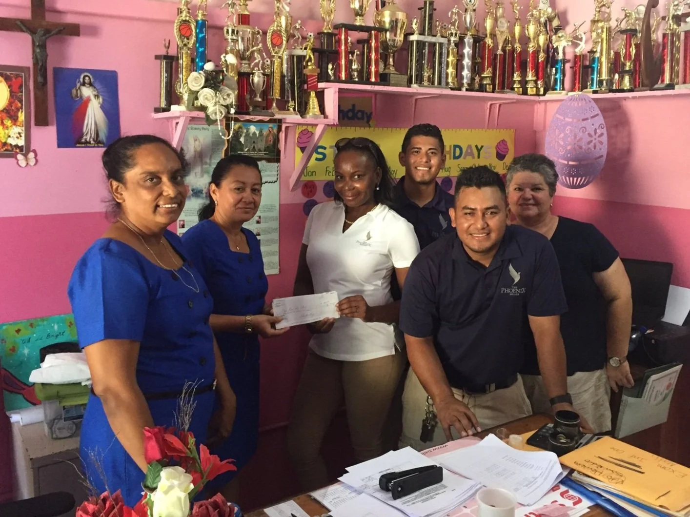 MARCH RECAP: NEW DESKS AND CLASSROOM SUPPLIES!