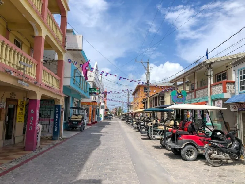 Do You Need to Rent a Golf Cart in San Pedro, Belize?