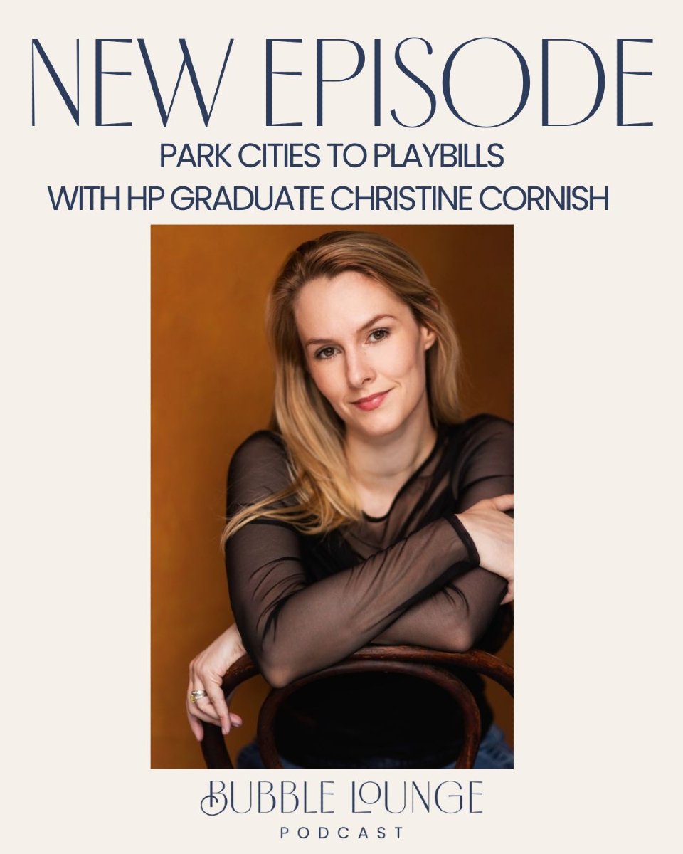 🎭 New Episode, link in bio to listen! 🎭

This week on The Bubble Lounge, we&rsquo;re catching up with Highland Park&rsquo;s own Christine Cornish&mdash;Broadway performer, powerhouse talent, and living proof that perseverance pays off. Christine jo