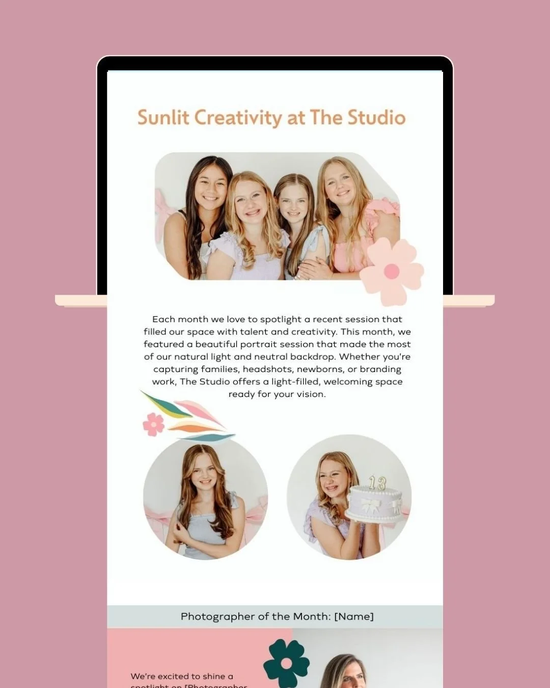 The Studio Newsletter