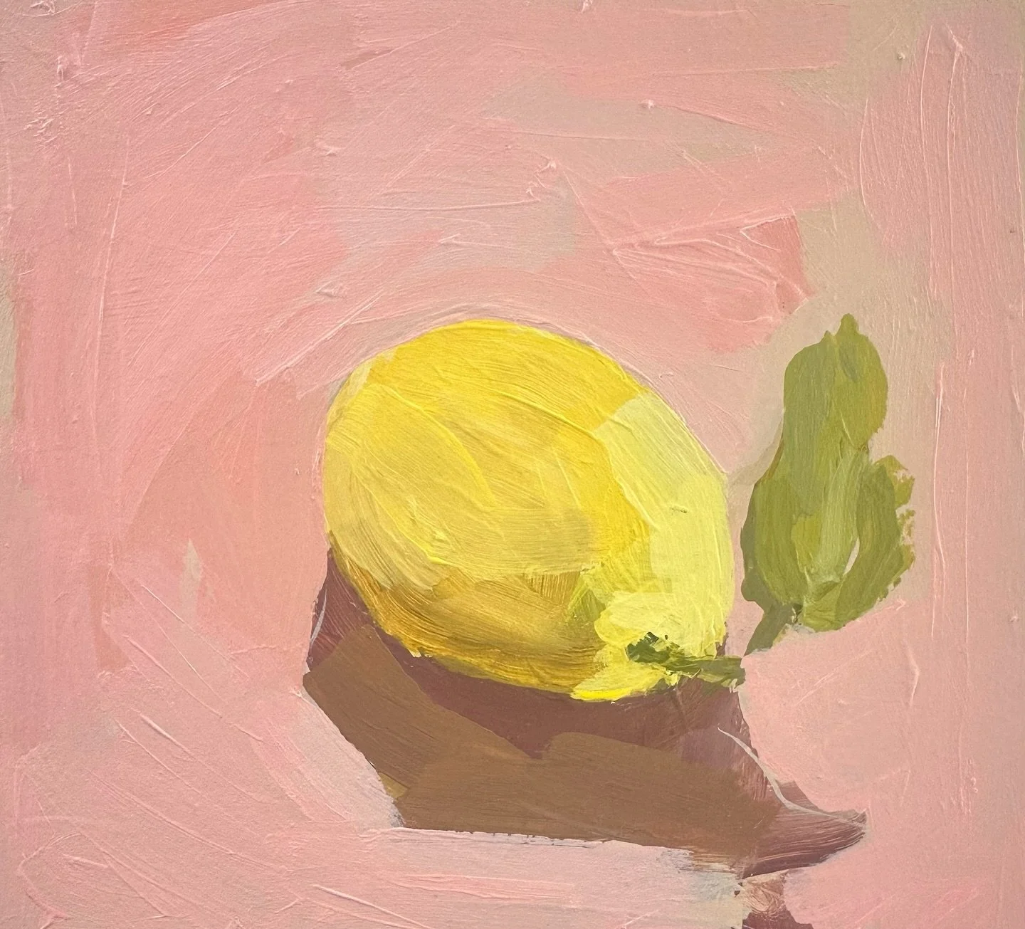 Little lemon study from today 💛