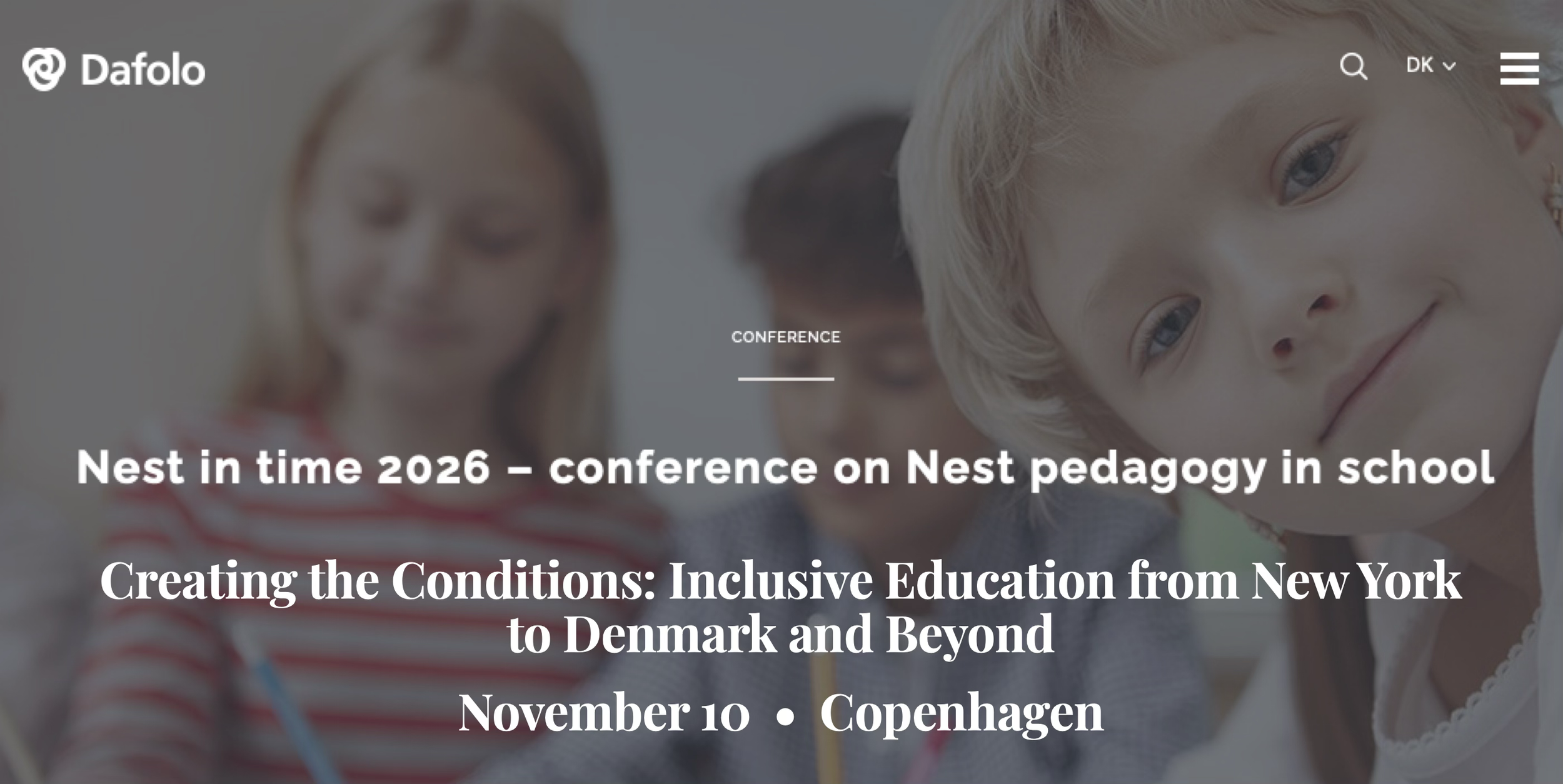Denmark Nest Conference Keynote • November 10, 2026