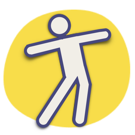 icon representing movement