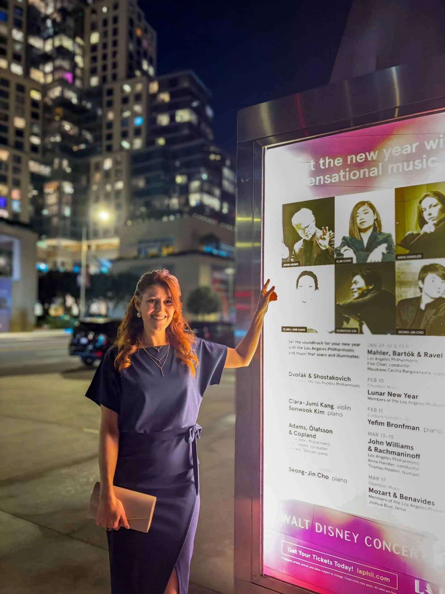 An absolute bucket list item seeing one of my personal heroes, the legendary John Adams, conducting his new piano concerto along with Copland&rsquo;s Appalachian Spring with the @laphil at Disney Hall! 
&bull;
John Adams was one of the most formative