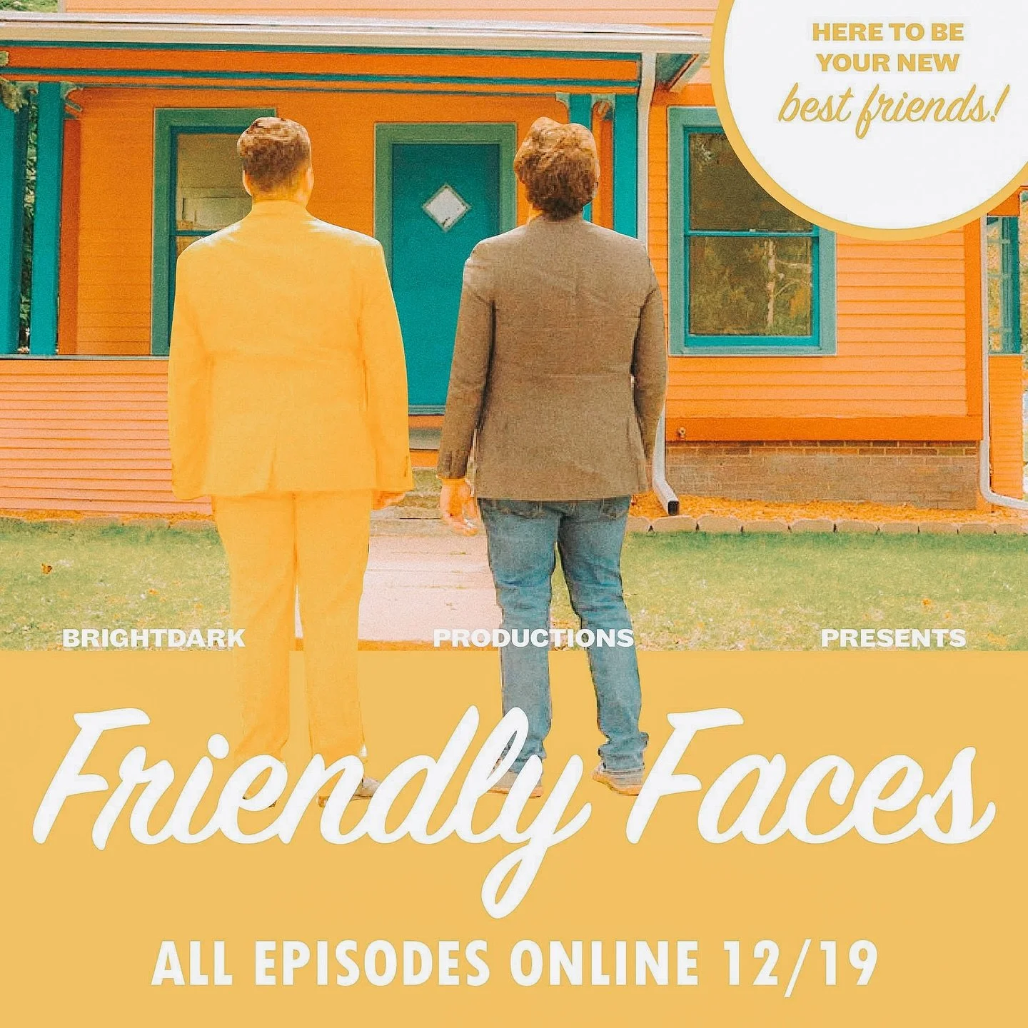 Coming to you very soon! 🎶💛
&bull;
&bull;
&bull;
#friendlyfaces #comingsoon #newseries #comedyseries #composer #filmcomposer #femalecomposer #comedy #filminiowa #lgbtq