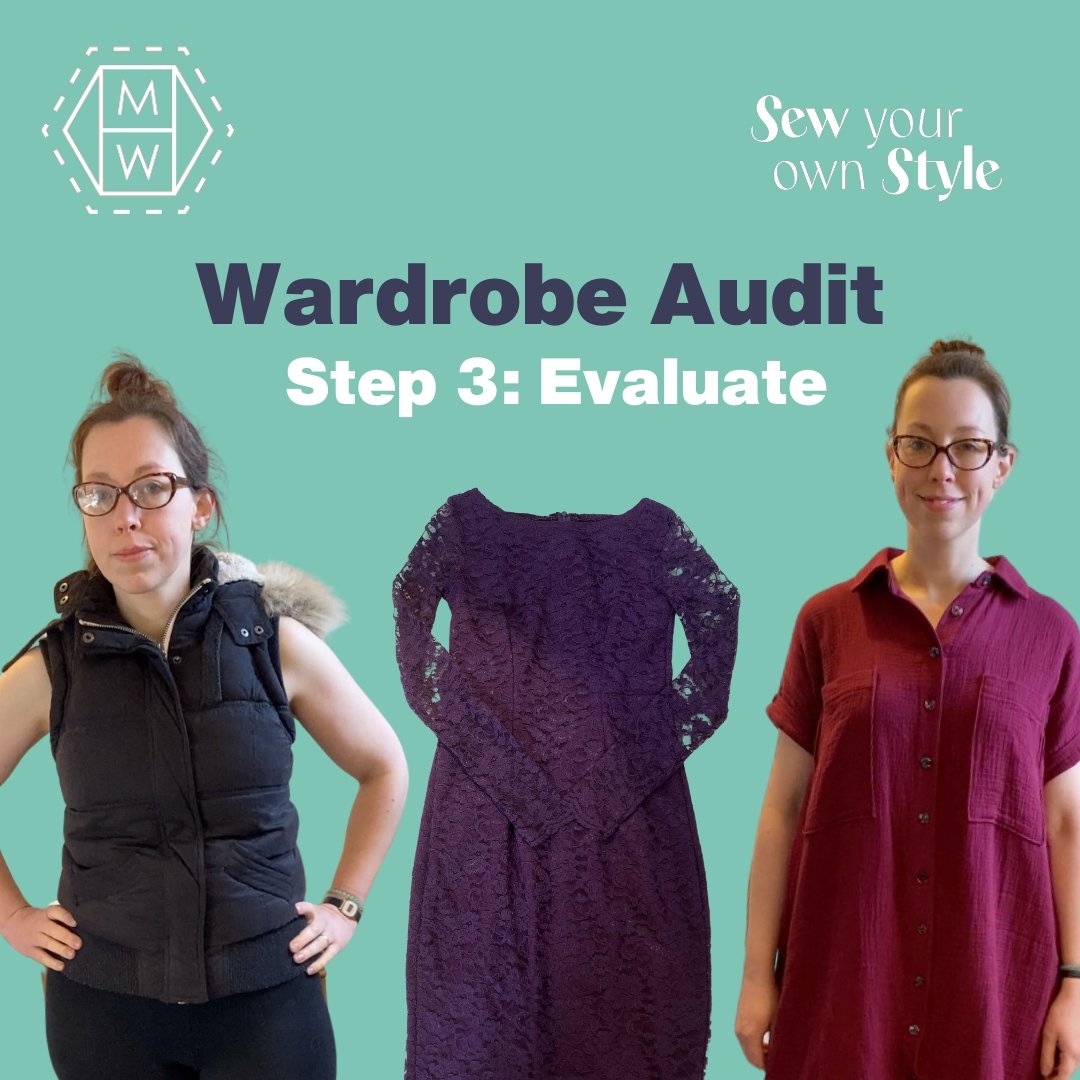 Once you have all your clothes logged, take a deep dive into what it is about the pieces you absolutely love to find out why you love them so much so that you can keep that in mind when you&rsquo;re shopping for new clothes, considering patterns or f