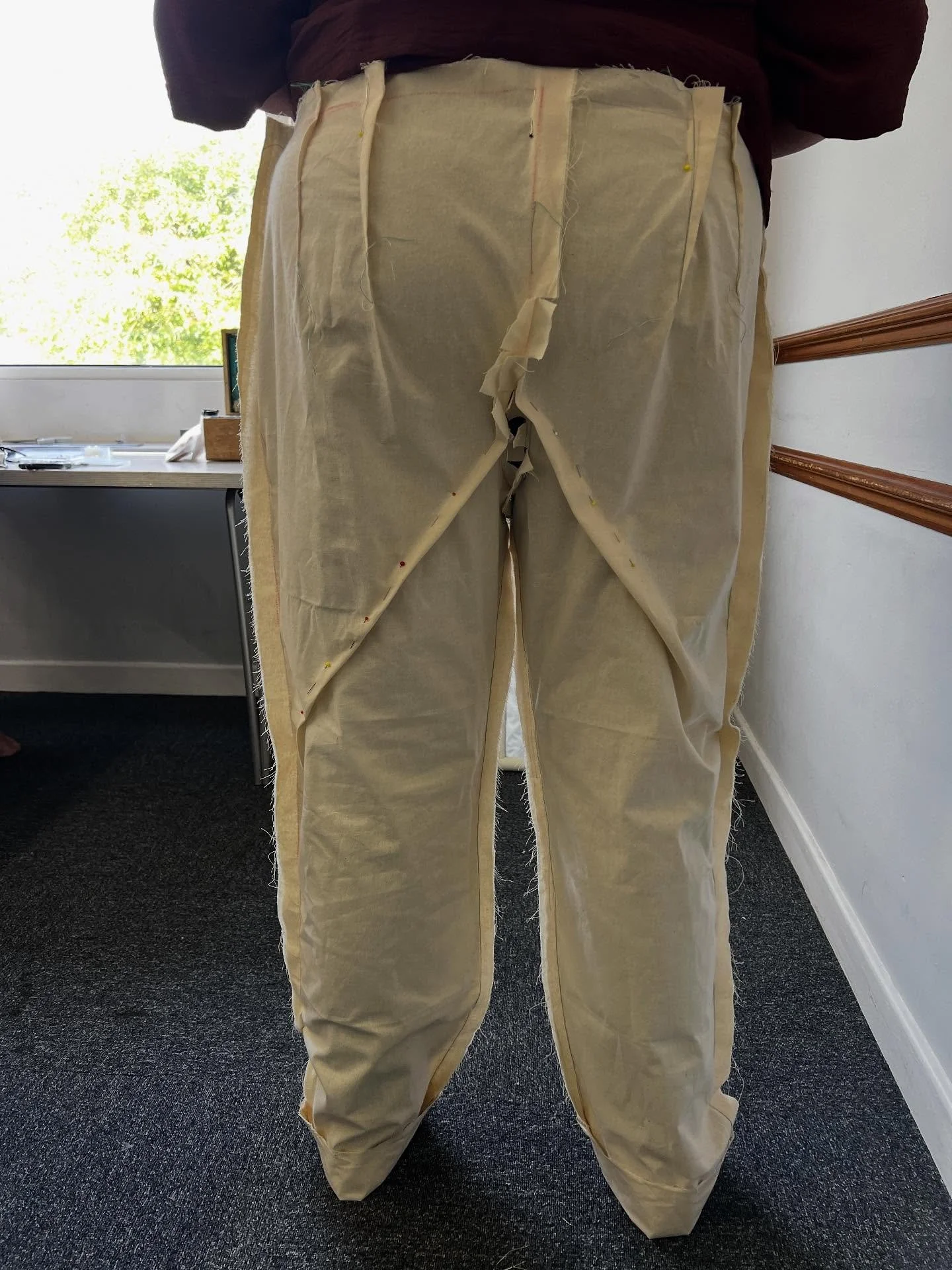 It&rsquo;s been another fascinating day of pinching out a bit here, curving in a bit there all in the pursuit of perfect fitting trousers. Thanks so much to the lovely ladies who joined me today and trusted the process. 

Fancy learning how to make t