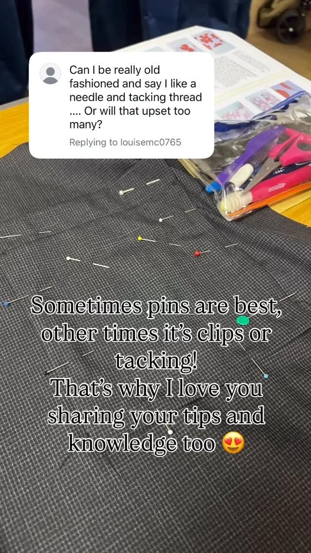 I just love how collaborative @the_weekend_sewing_club has become! Members help inspire the patterns, suggest creative variations and fabric choices, share ideas and answer each others questions in the members group and we all work together to create