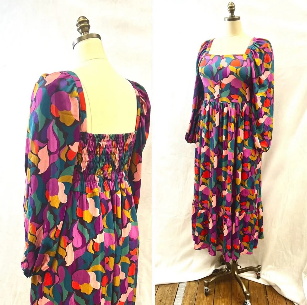 This gorgeous balloon sleeve add-on pattern for the popular First Rays Dress is available to @the_weekend_sewing_club members in the portal now! 

I&rsquo;m loving adding extra patterns pieces, details and hack ideas to make the membership archive pa