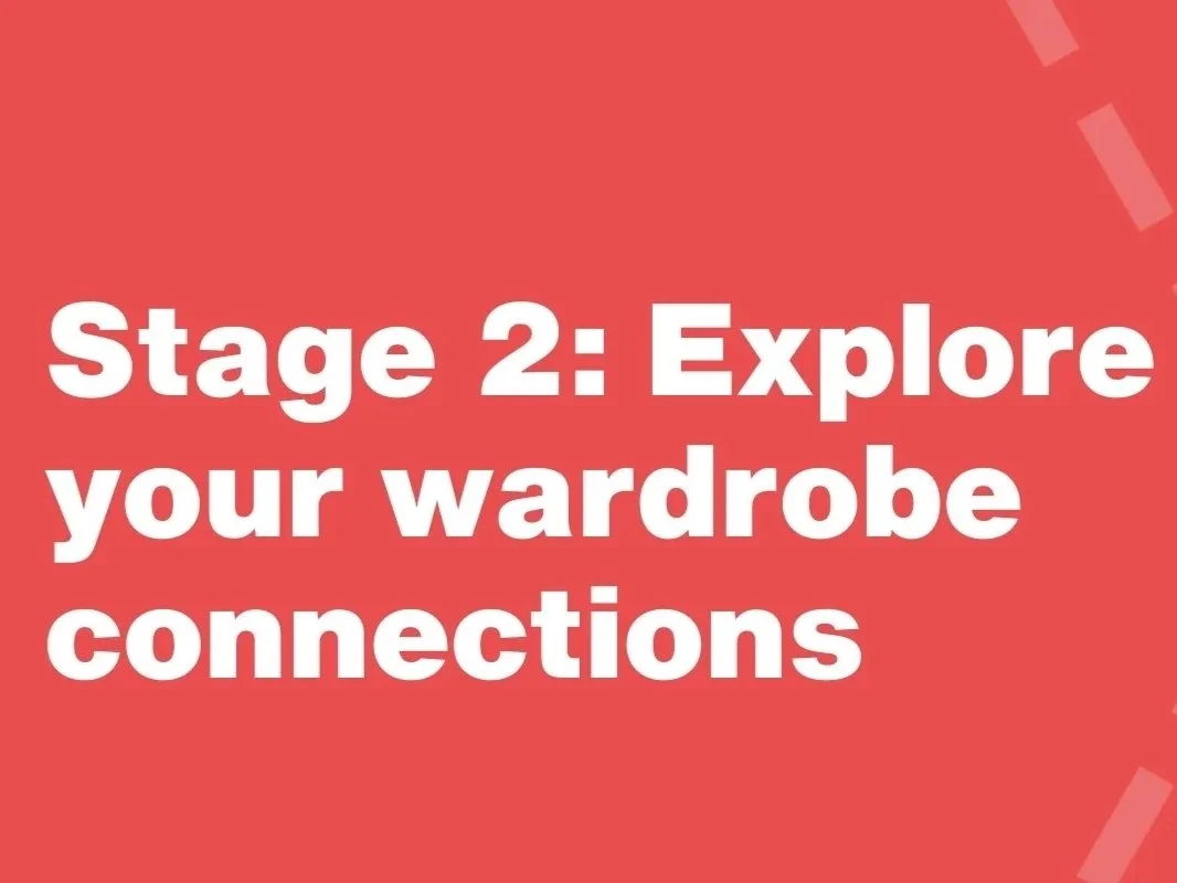 Stage 2: Explore your wardrobe connections