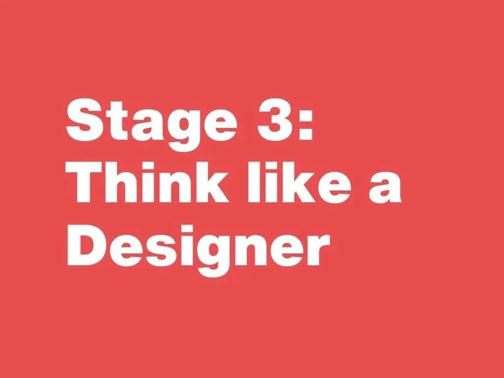 Stage 3: Think like the Designer of your own Wardrobe