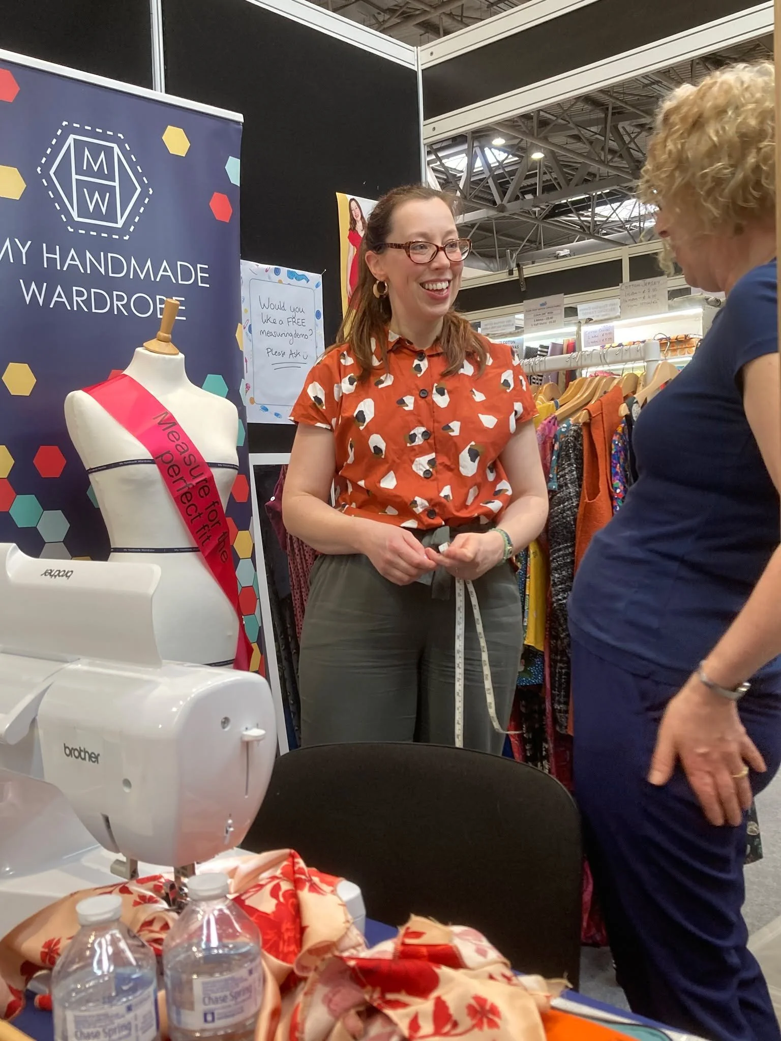 Come and Get Measured at Sewing for Pleasure!
I&rsquo;ll be back on my stand at the NEC Sewing for Pleasure show from Thursday 12th to Sunday 15th March measuring the masses and giving tips and advice on how to choose the correct pattern size, typica