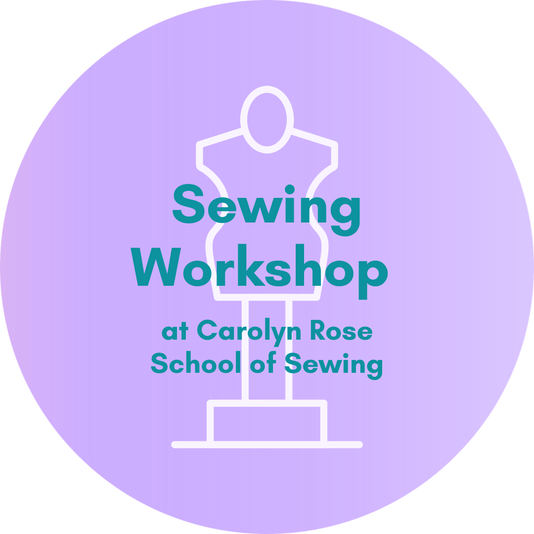 Beginners overlocking class at Carolyn Rose 