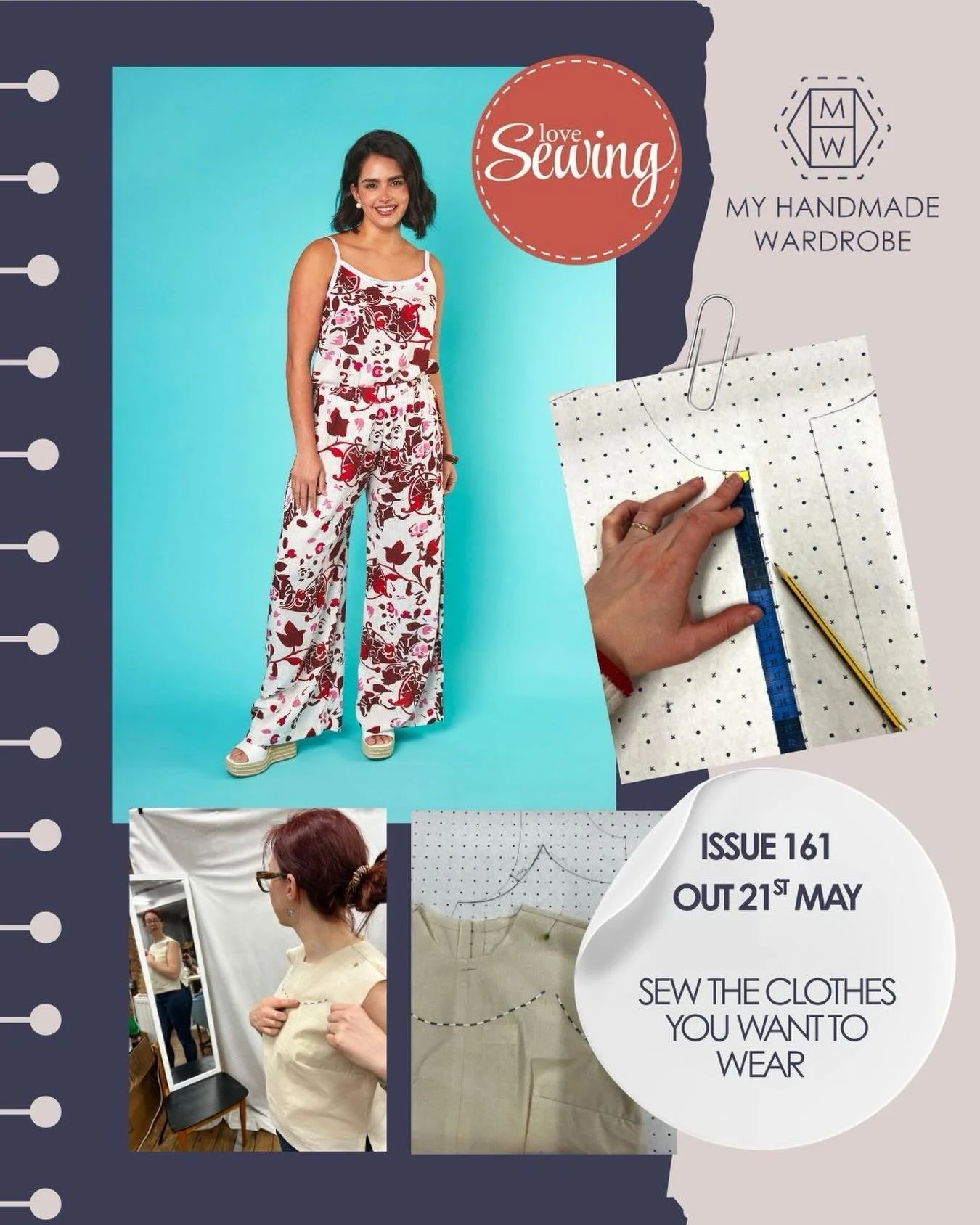The pattern making series designed for you is finally here! ✨🪡🧵

Those who have signed up to my newsletter are already in the know, but I&rsquo;m excited to announce my latest collaboration with @lovesewingmag out today! 

My feature in issue 161 i