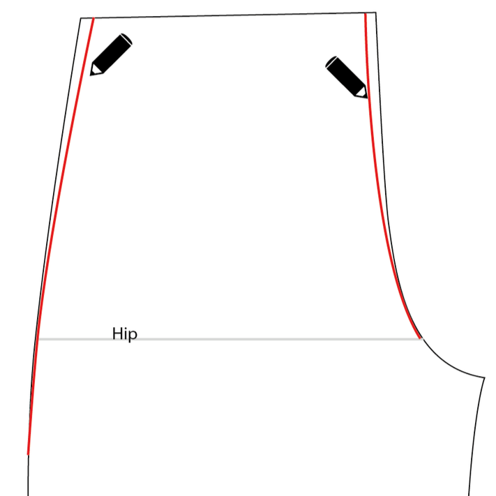 How to… grade between sizes on a sewing pattern