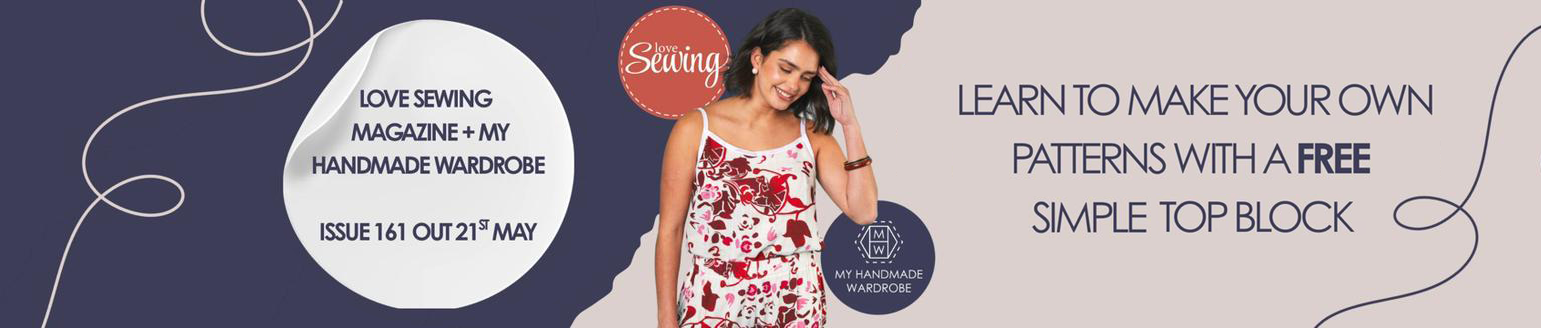 Link to the Simple Top Block Pattern for use with the My Handmade Wardrobe  and Love Sewing Magazine Pattern Making Series