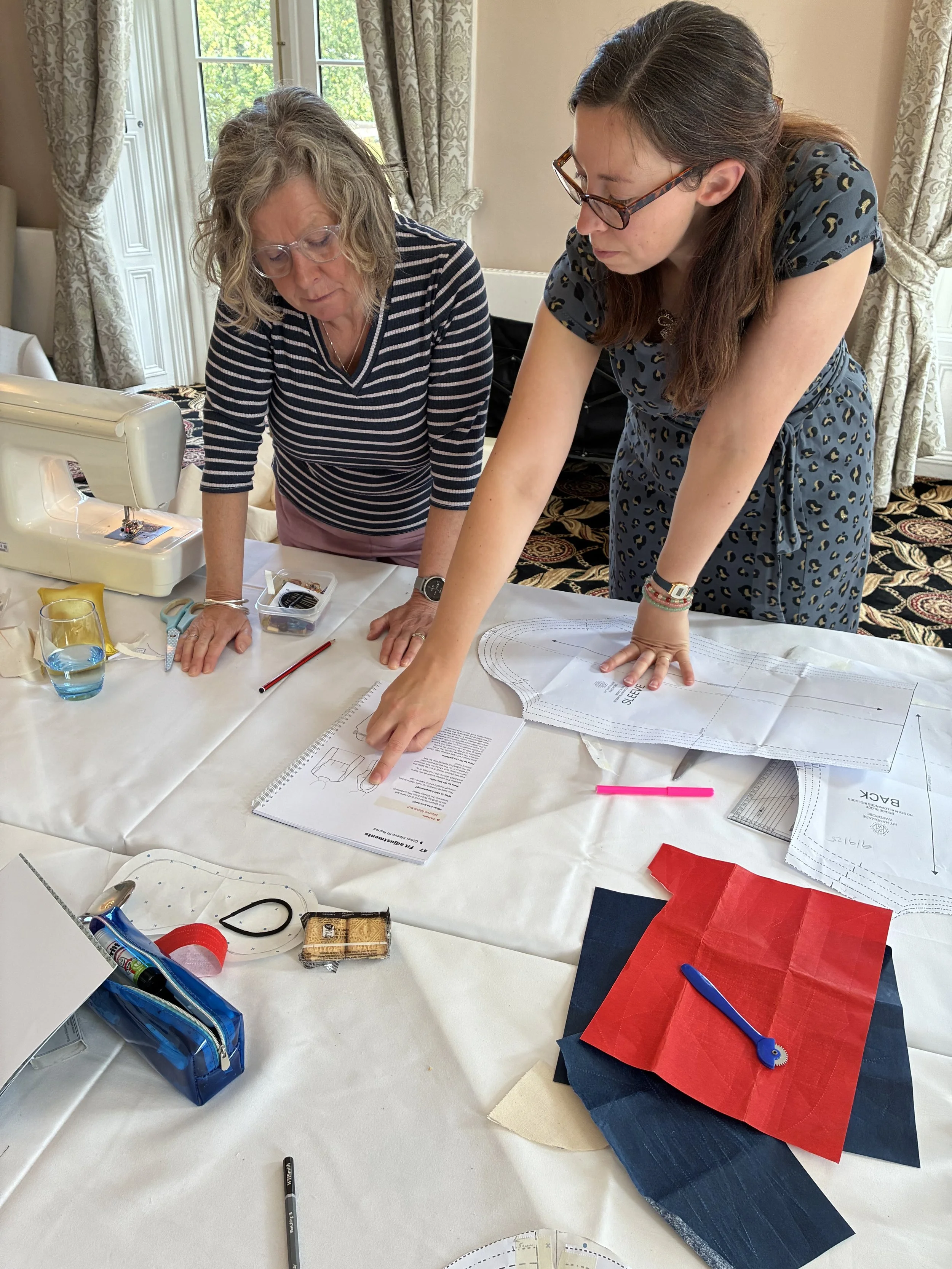 April 2026- 3-day Fitting and Pattern Making Retreat at Bosworth Hall (deposit) TROUSER FOCUS