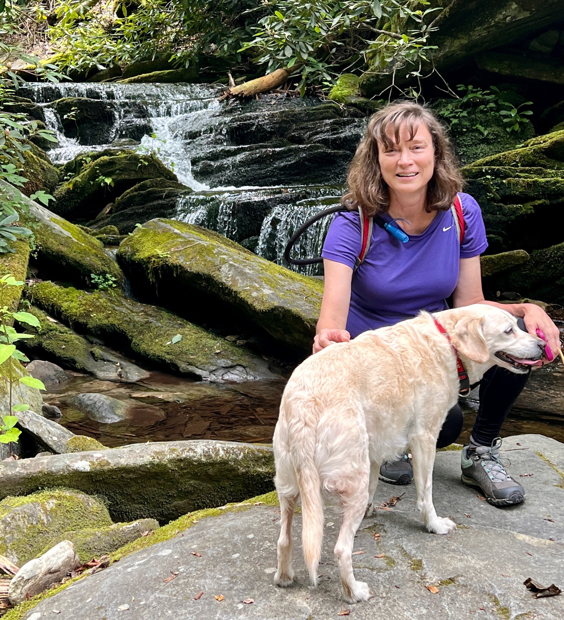 The Spence Ridge Trail to the Linville River and The Upper Creek Falls Loop - Spruce Pine, NC