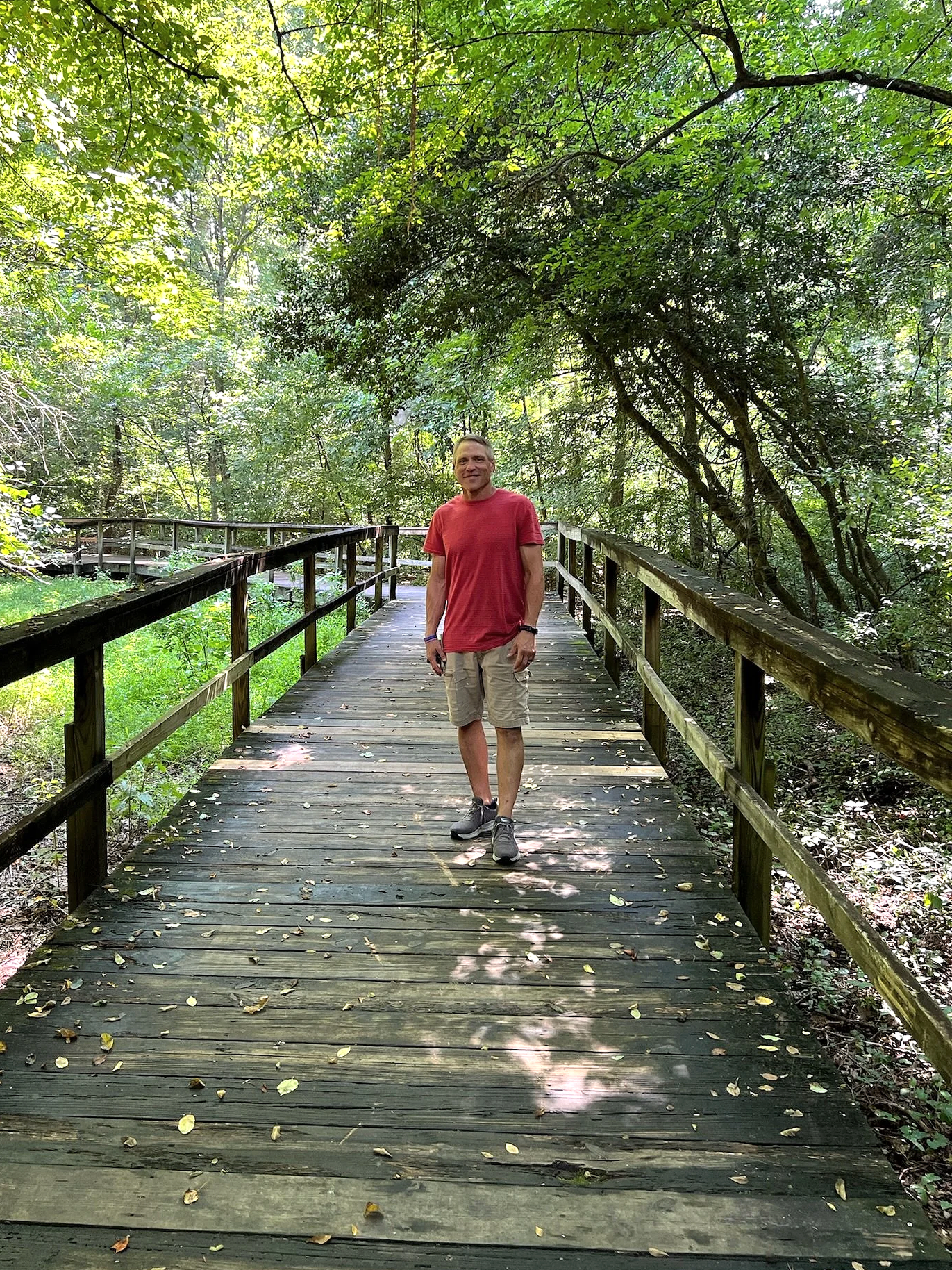 The Long Rifle and Twin Ponds Trails at Gibson Park - Jamestown, NC