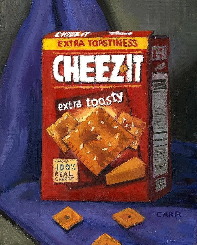 CHEEZ-IT ORIGINAL - Print on Paper — TALL GREG ART
